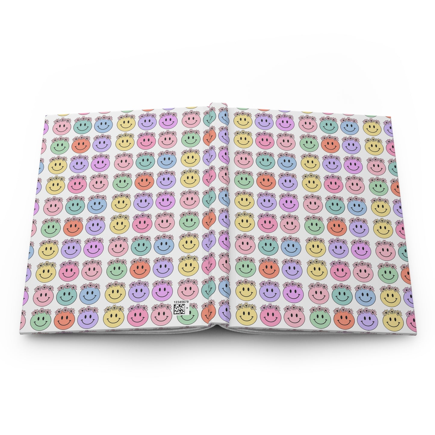 Hippie Smiley Face Notebook