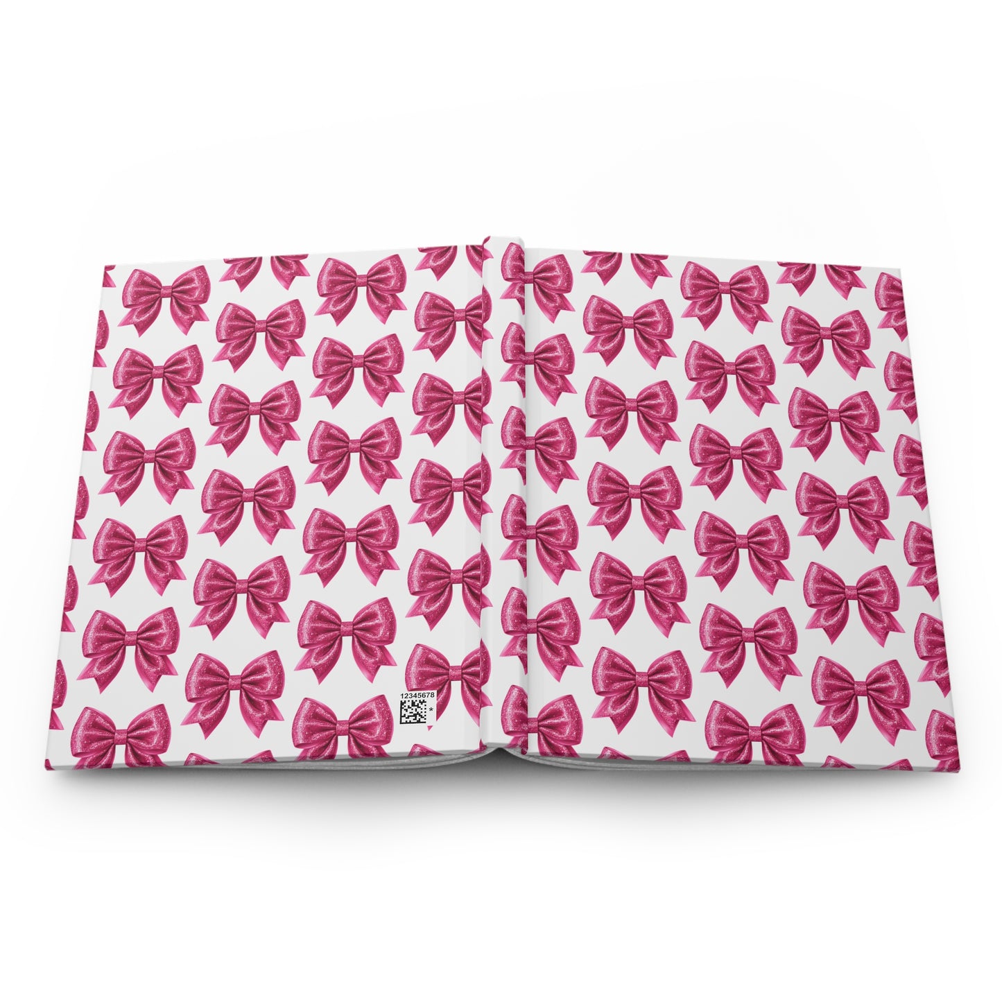 Coquette Glitter Bow Notebook