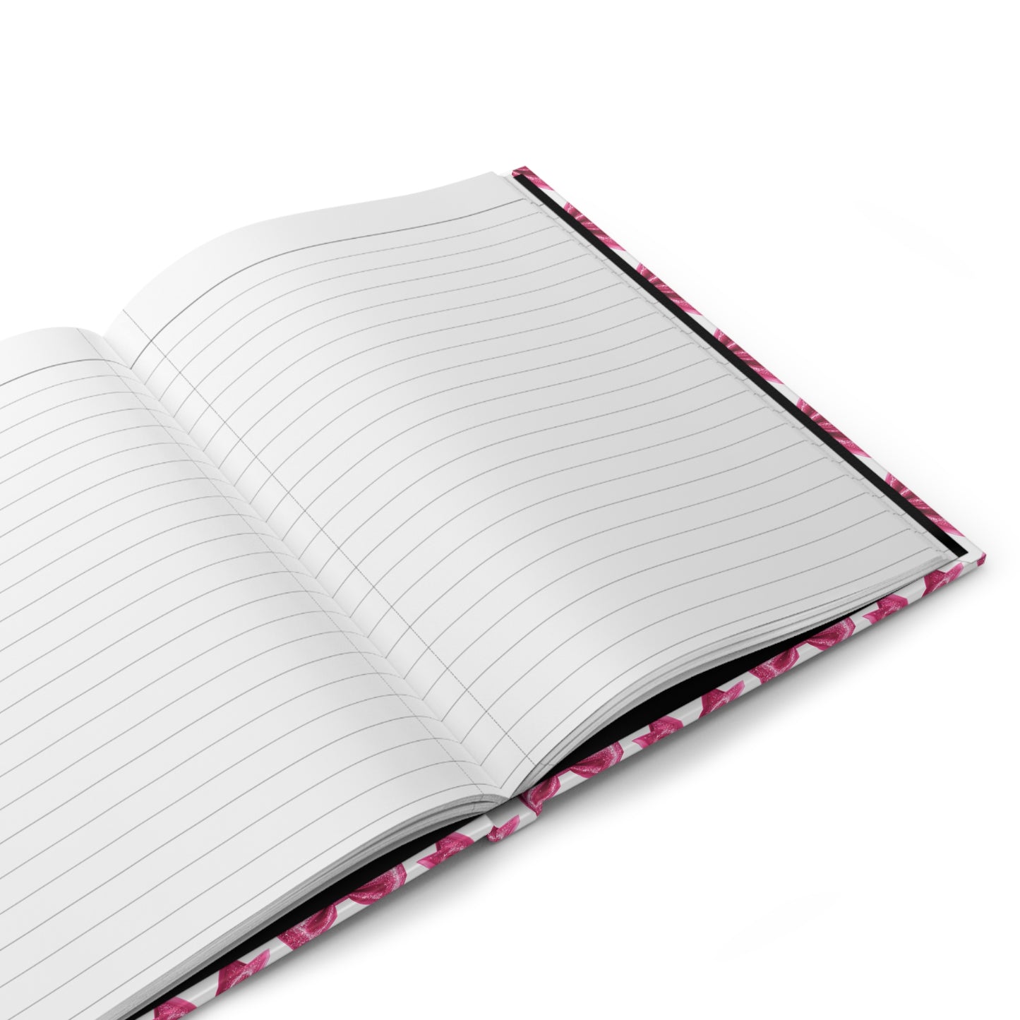Coquette Glitter Bow Notebook