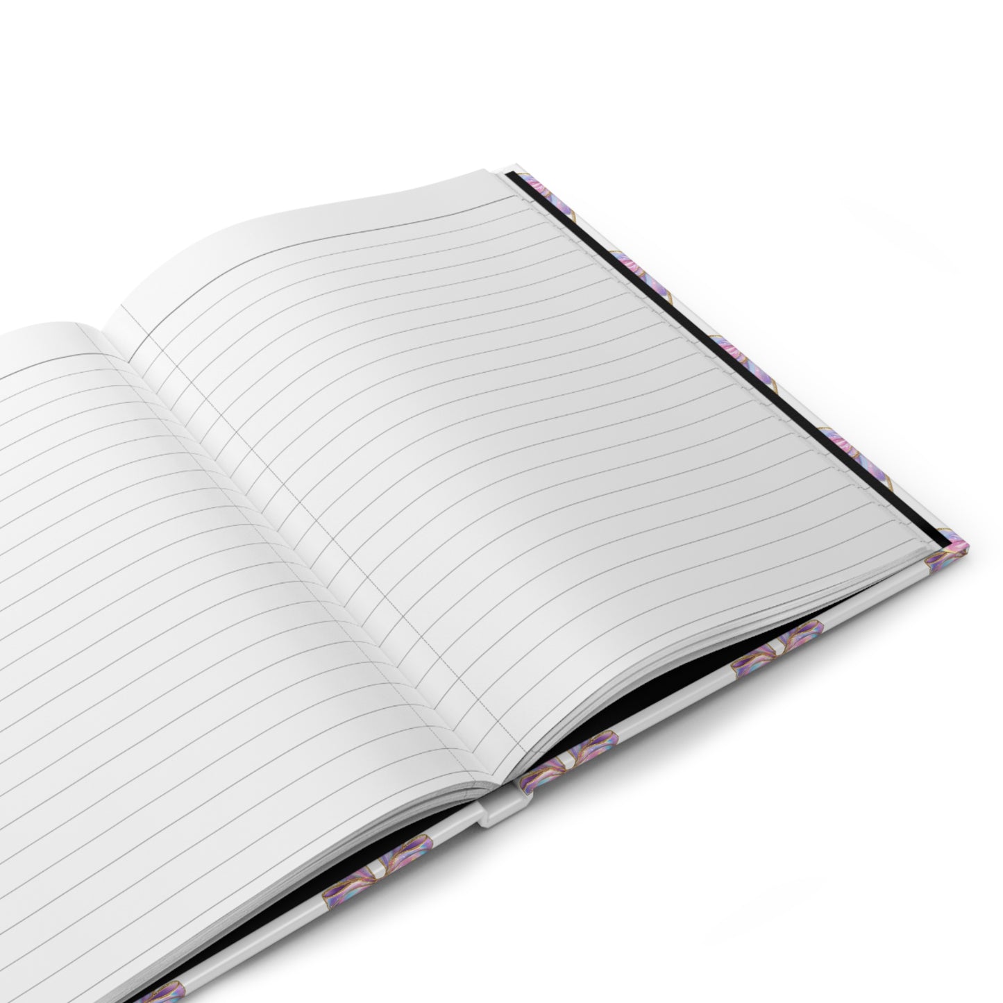 Iridescent Glitter Bow Notebook