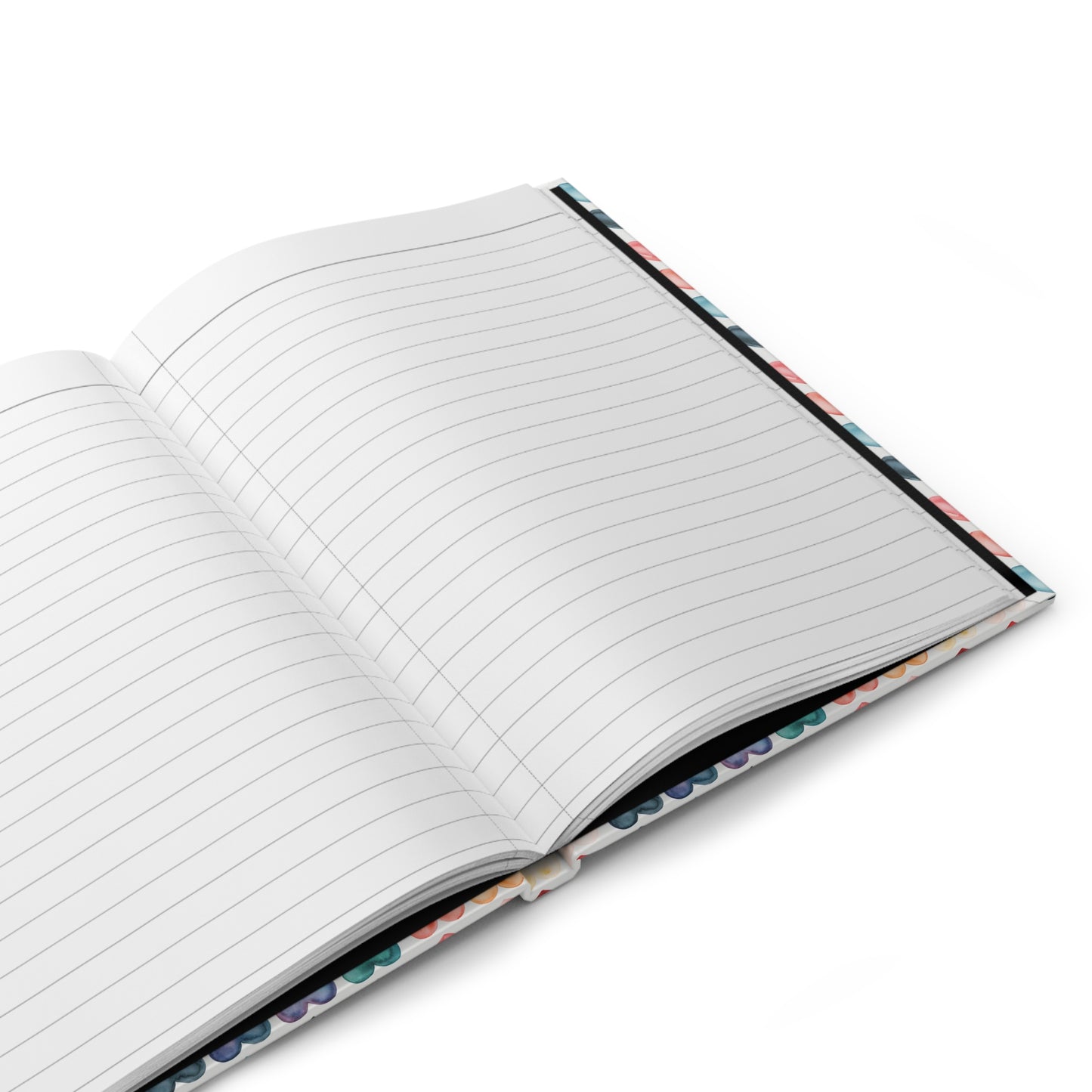 Colorful Hearts Notebook