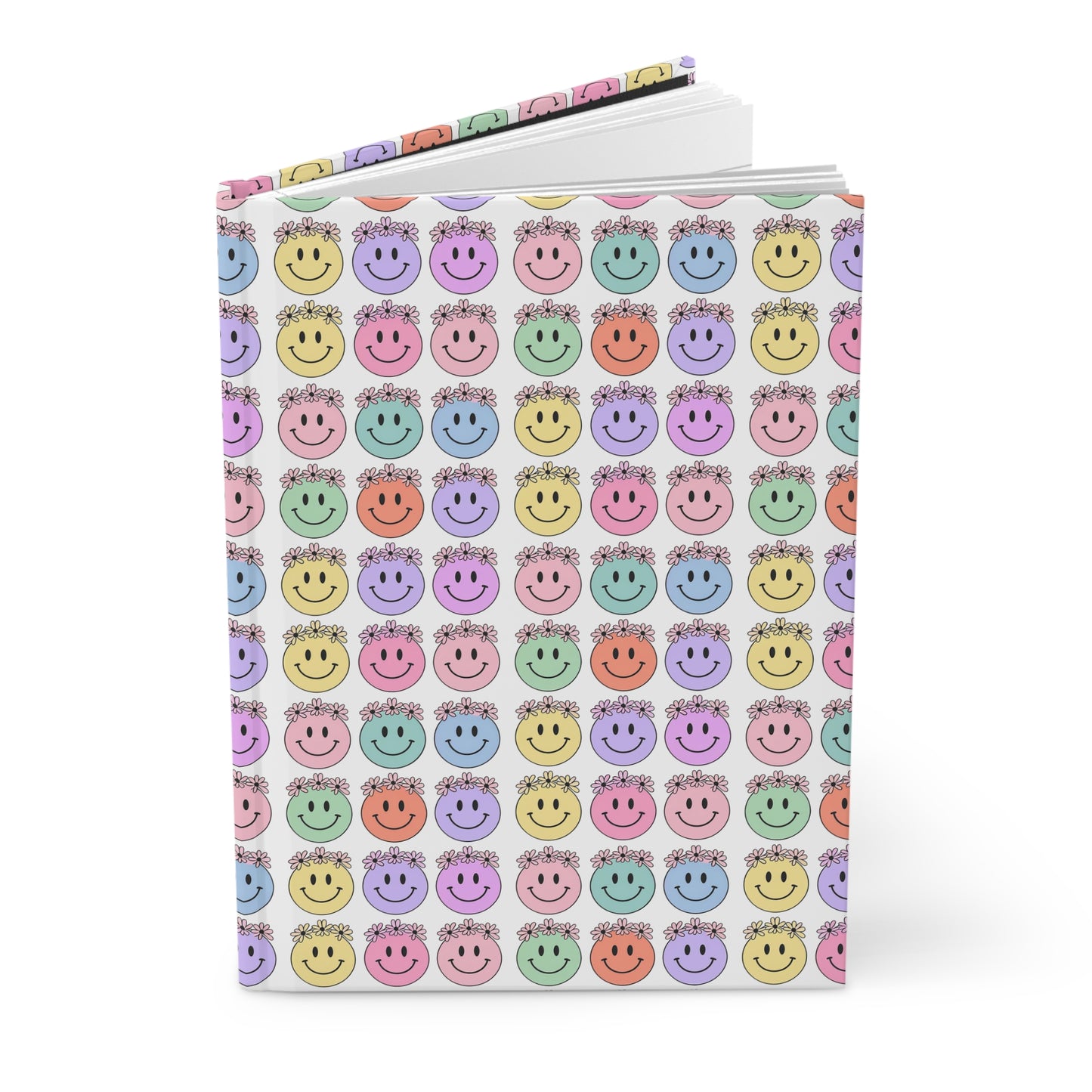 Hippie Smiley Face Notebook